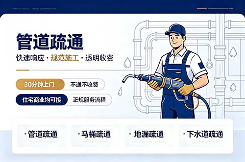 佳木斯管道疏通
