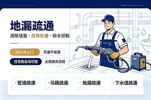 佳木斯地漏疏通