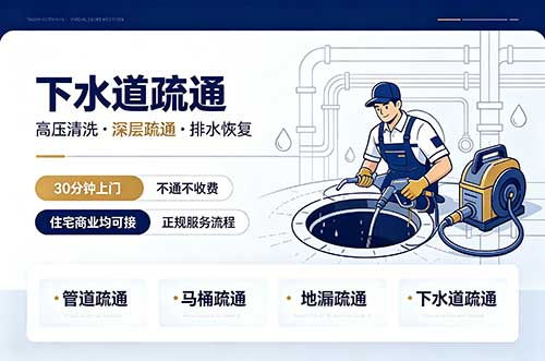 佳木斯下水道疏通